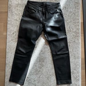 Rag and Bone Leather Pants